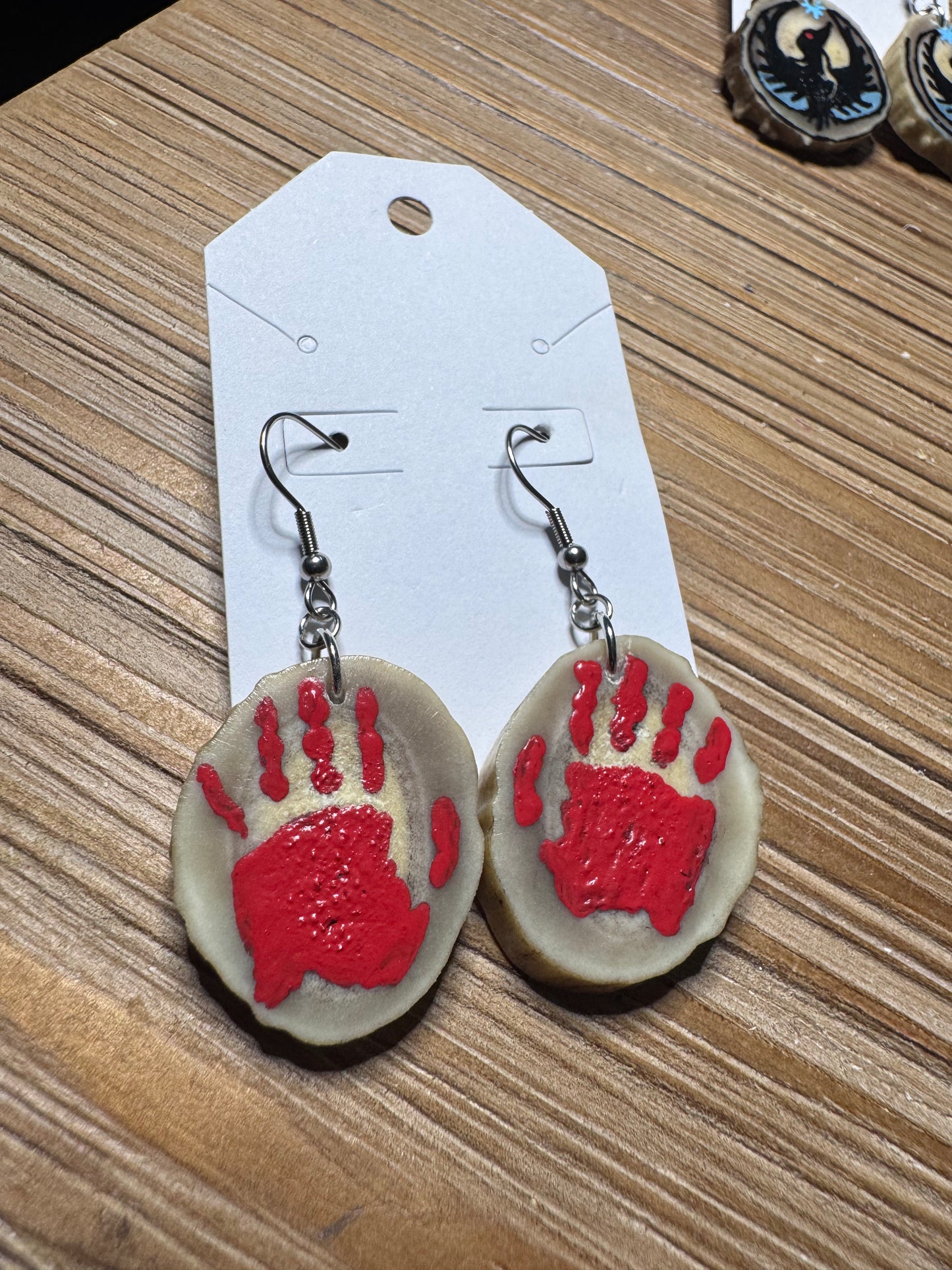 MMIW Antler Earrings