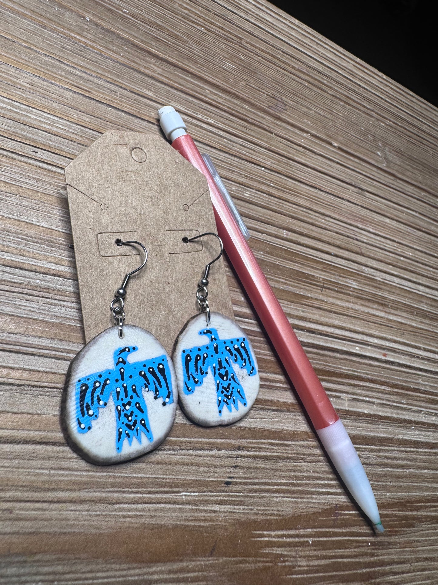 Moose Antler Blue Thunderbird