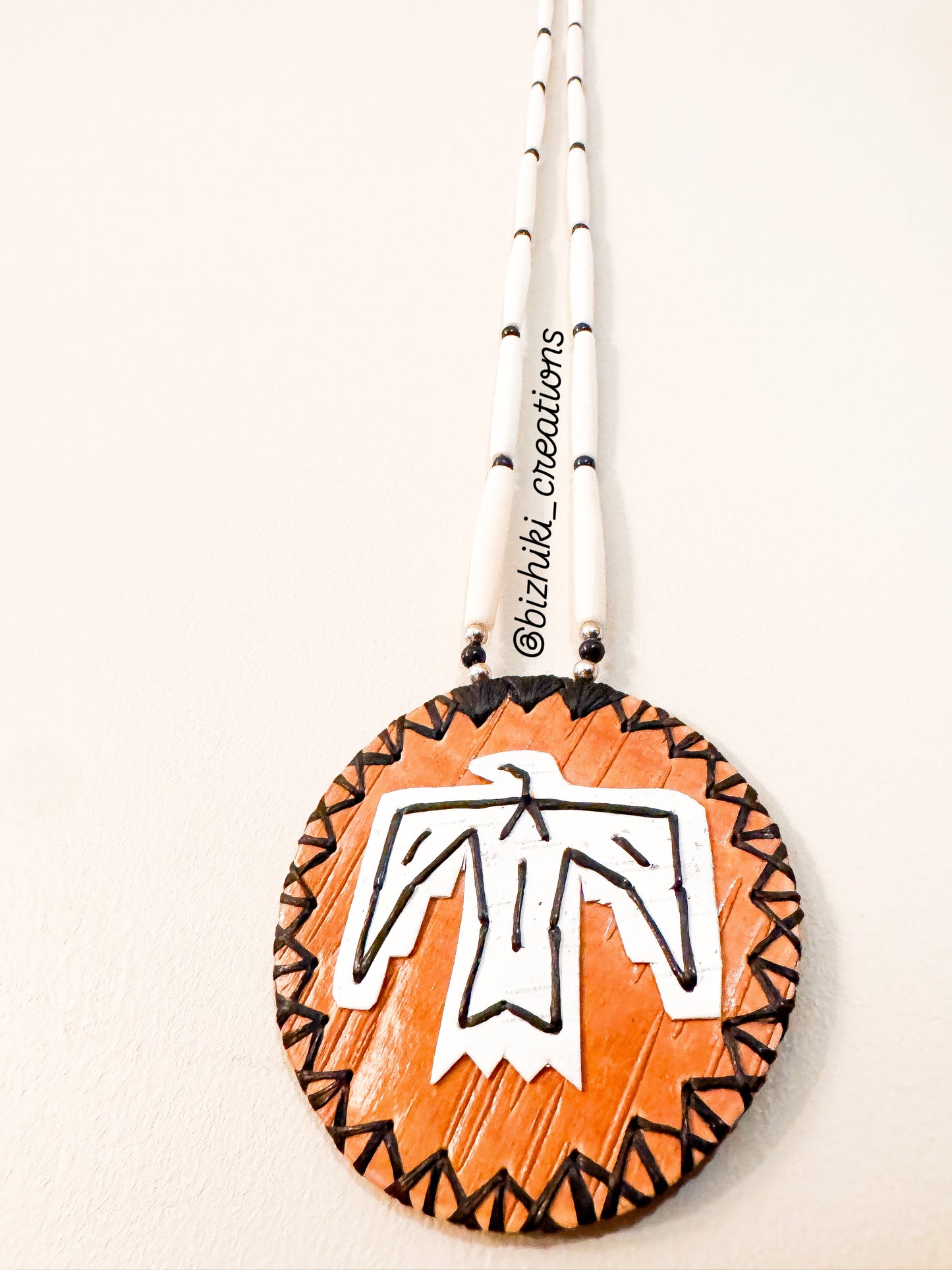 White Thunderbird Medallion