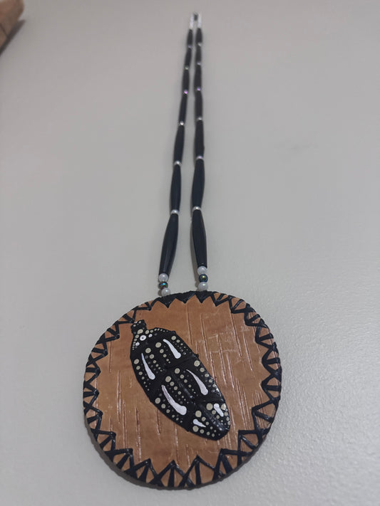 Painted Feather Medallion