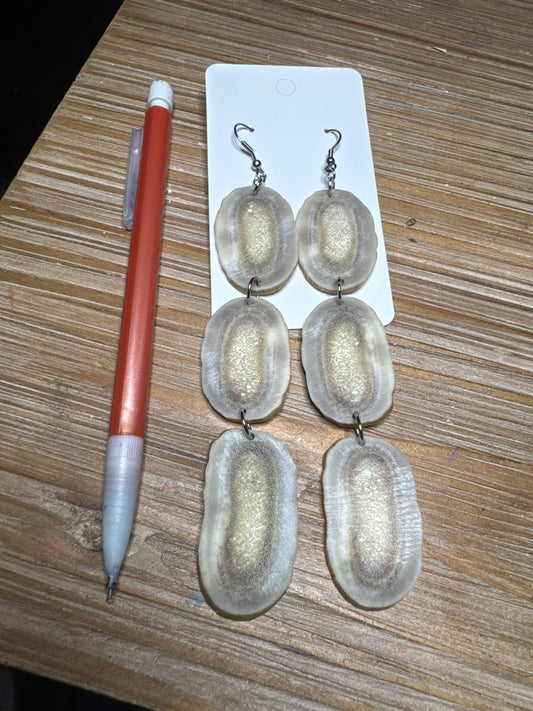 Mule Deer Triple Earrings
