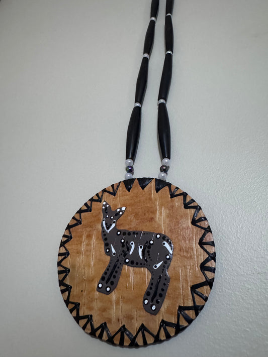 Natural Doe Medallion