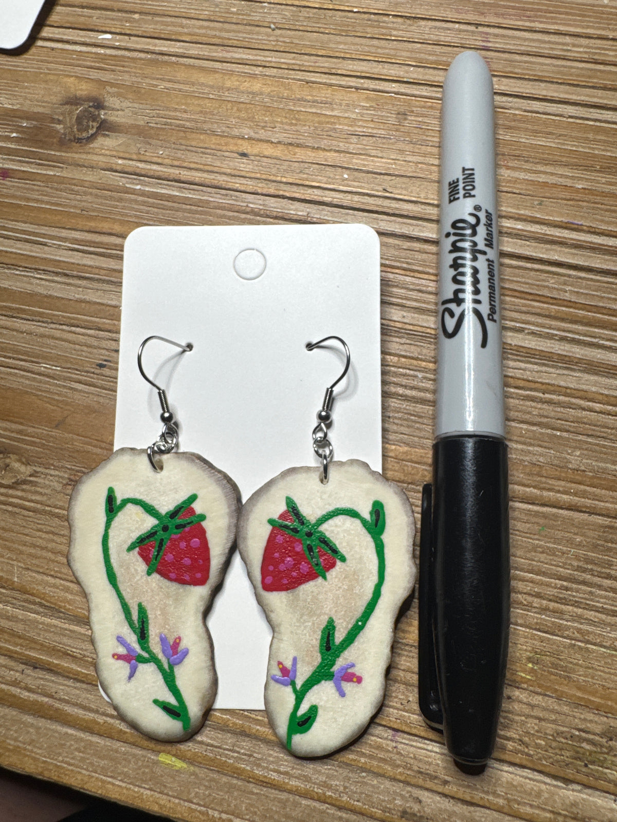 Medium Moose Antler Heart Berry