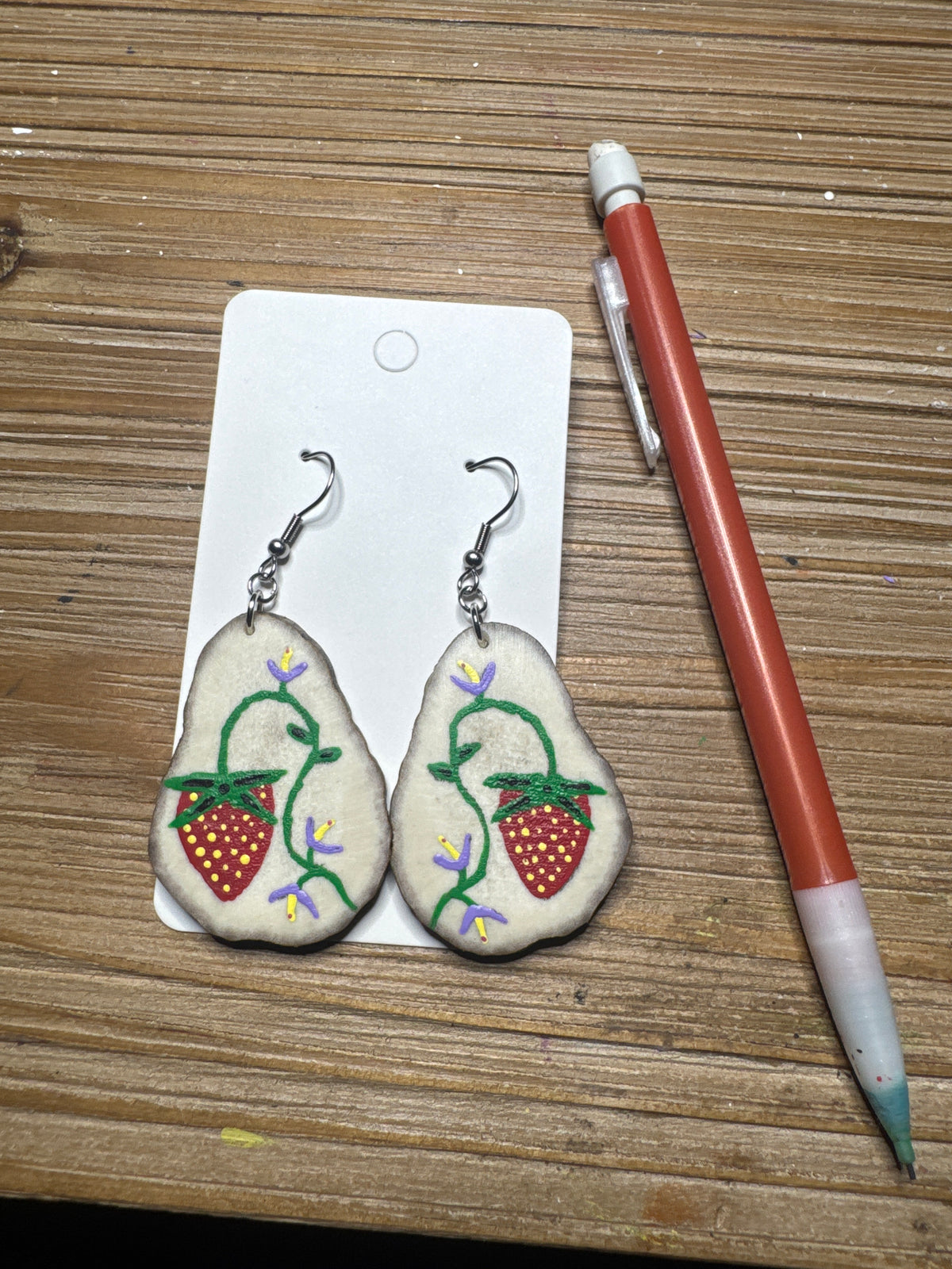 Medium Moose Antler Heart Berry