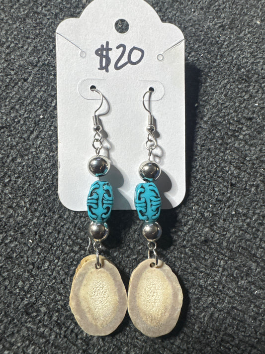 Turquoise Antler Chain