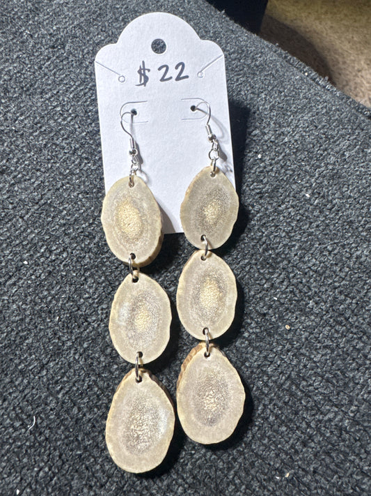 Antler Triple Earrings