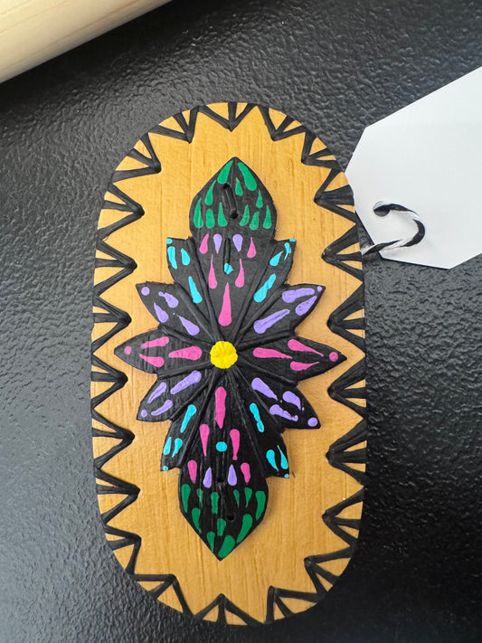 Birch Abstract Barrette