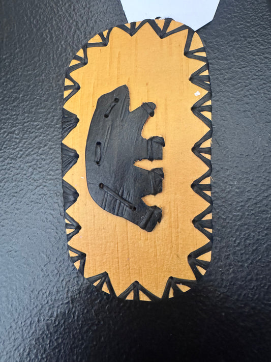 Bear Birch Barrette