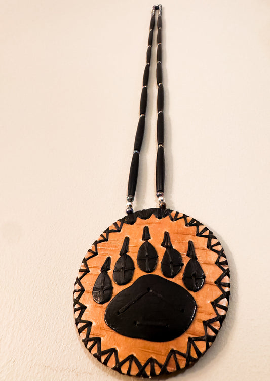 Bear Paw Birch Medallion