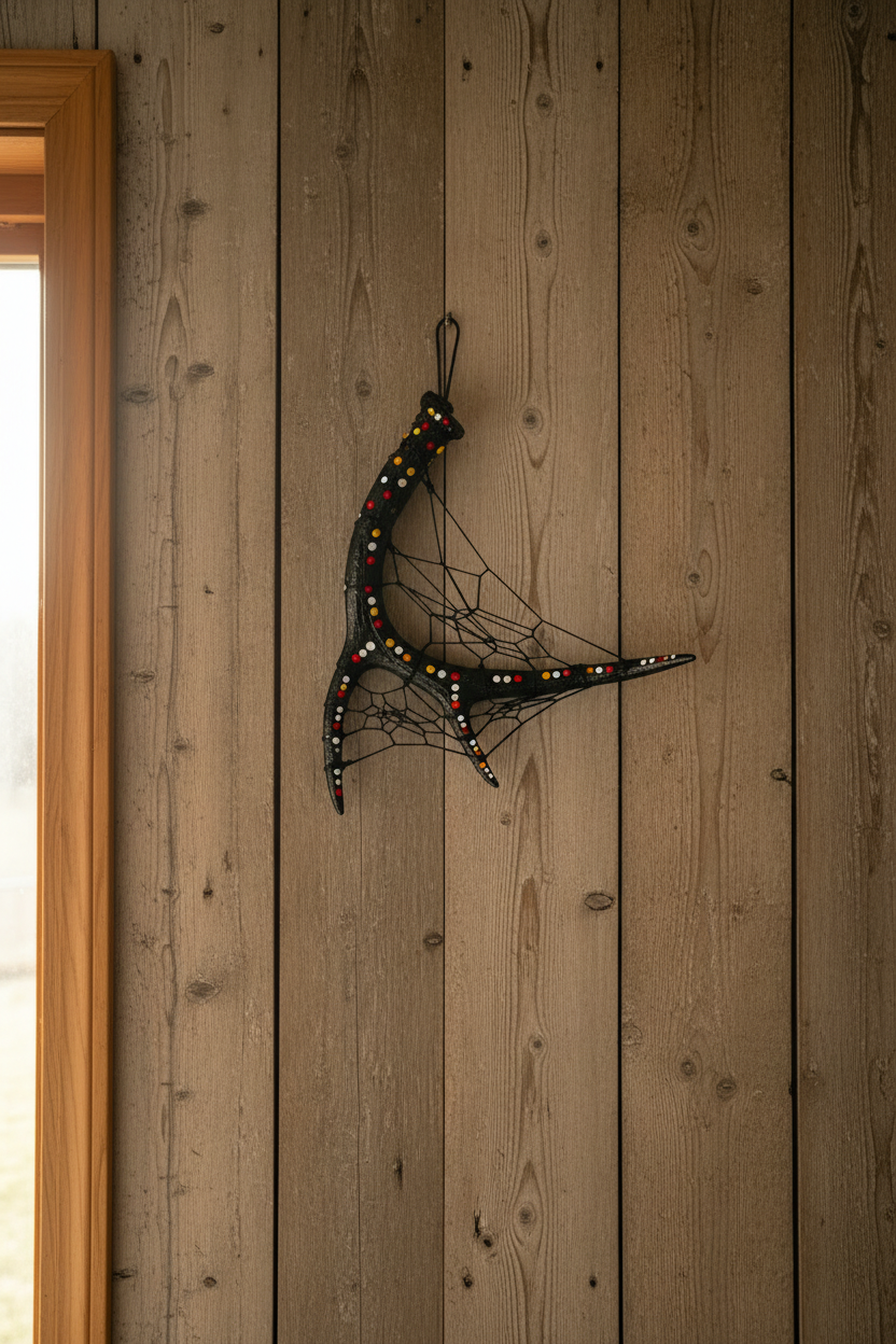 Medicine Wheel Antler Dreamcatcher