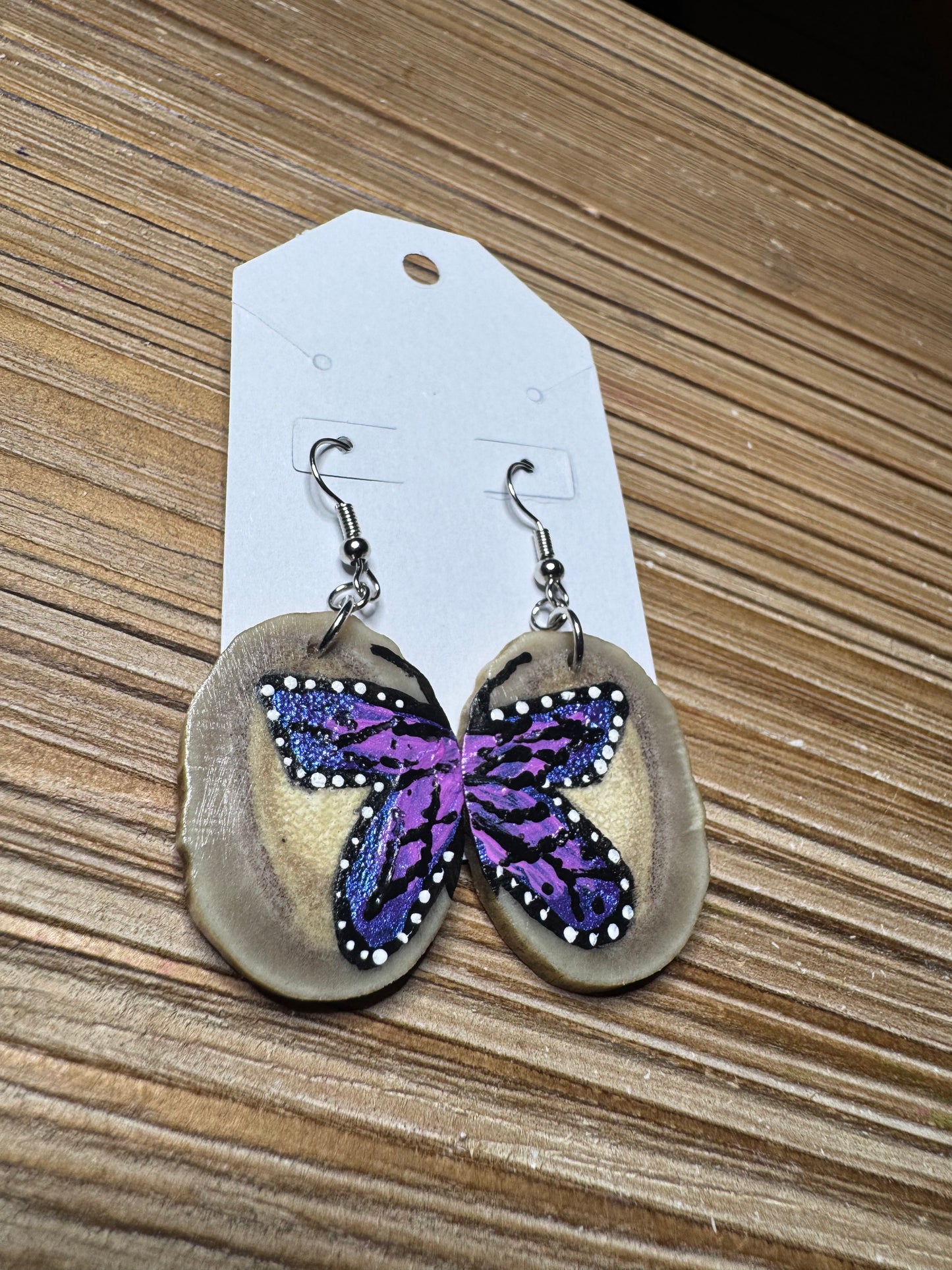 Purple Butterfly Antler