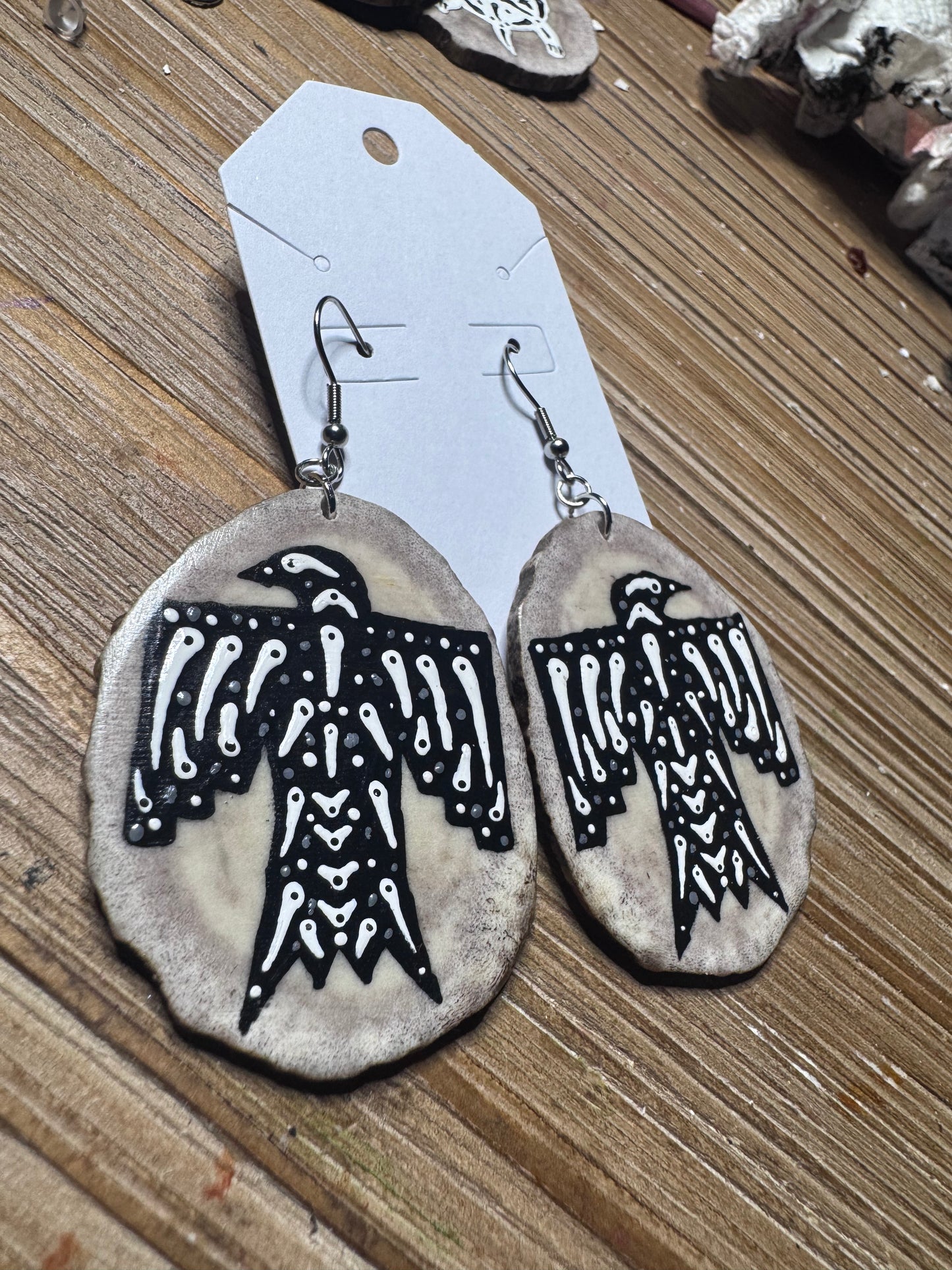 Thunderbird on Moose Antler