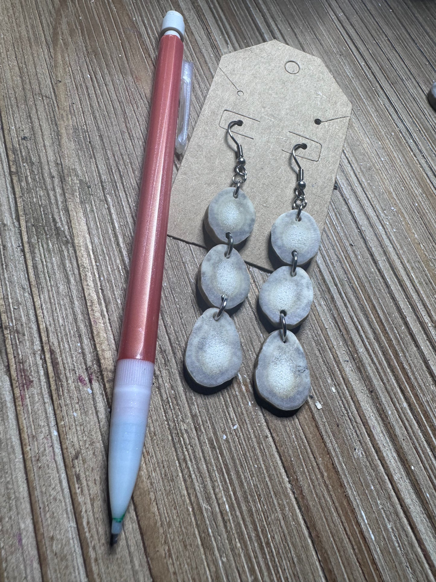 Antler Triple Earrings