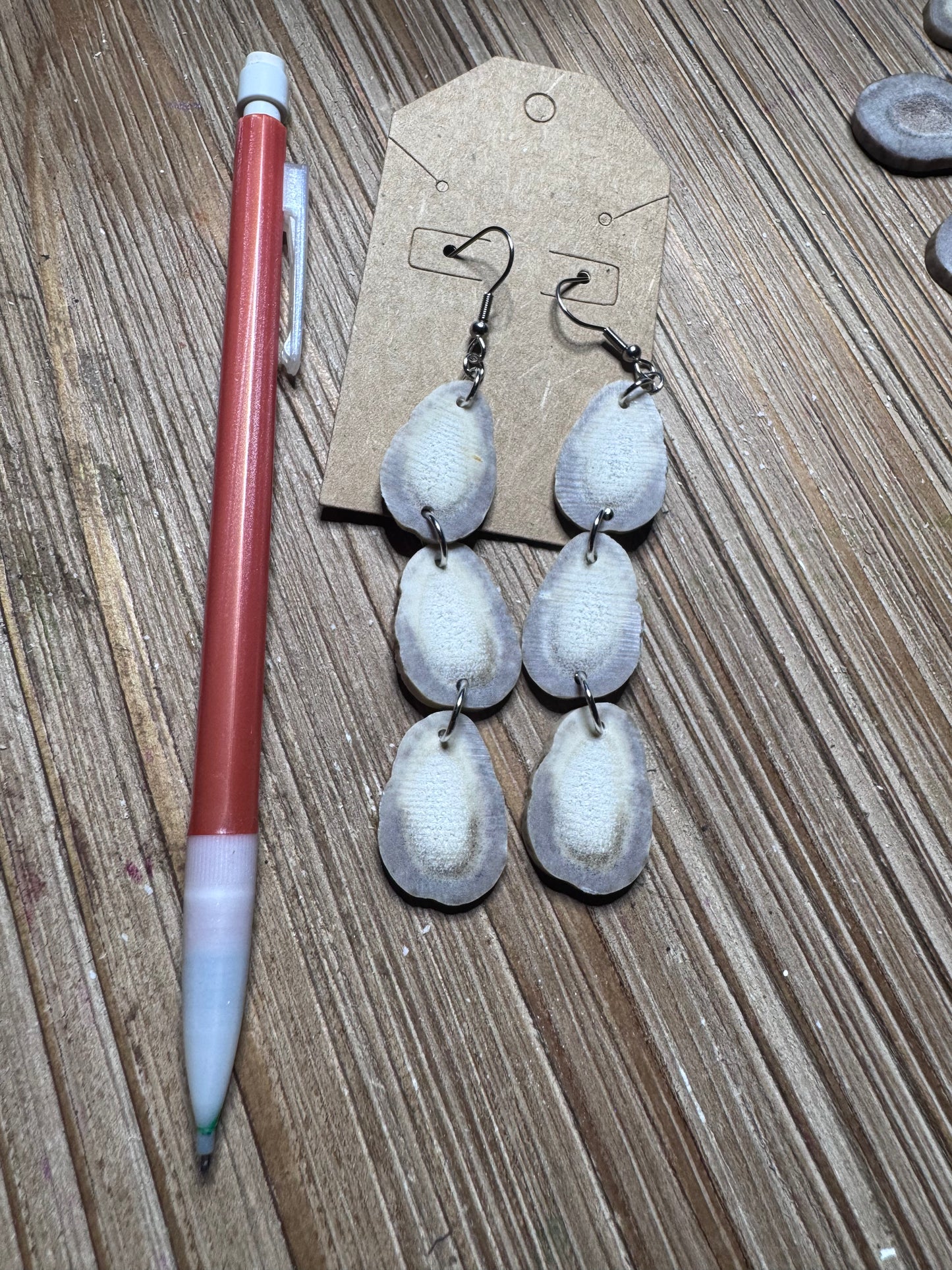 Antler Triple Earrings